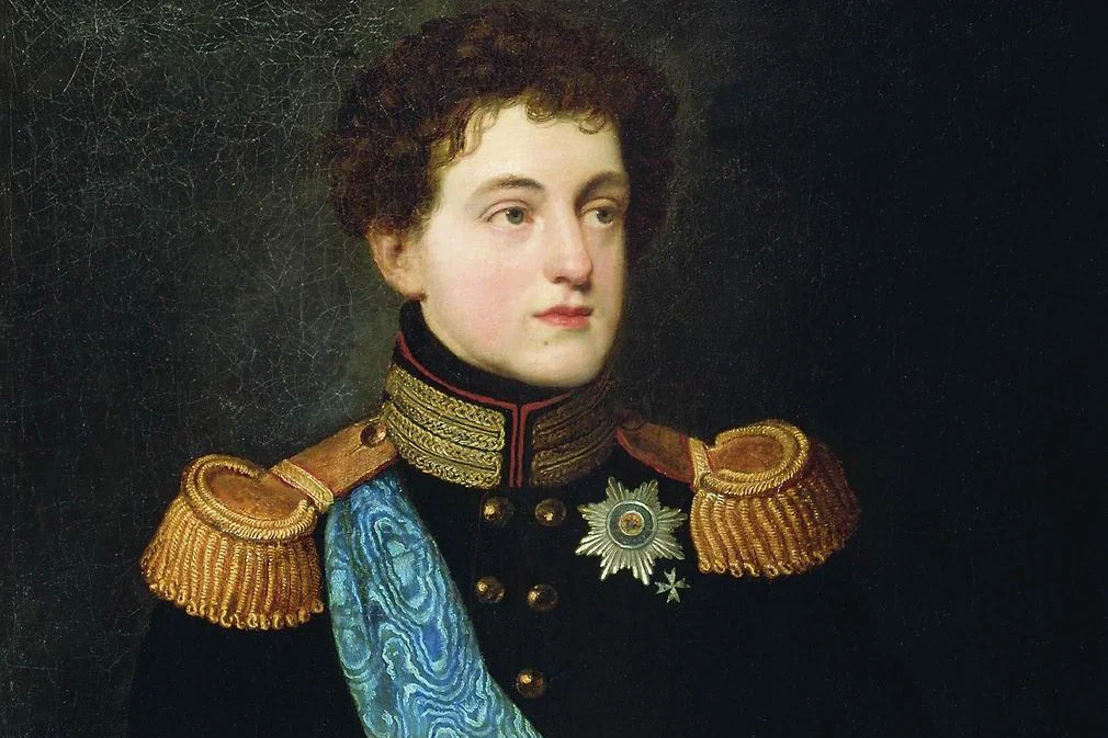 Будущий император Николай I в юности