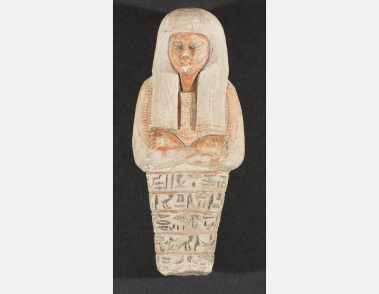 Подделка египетской погребальной статуэтки с иероглифами
