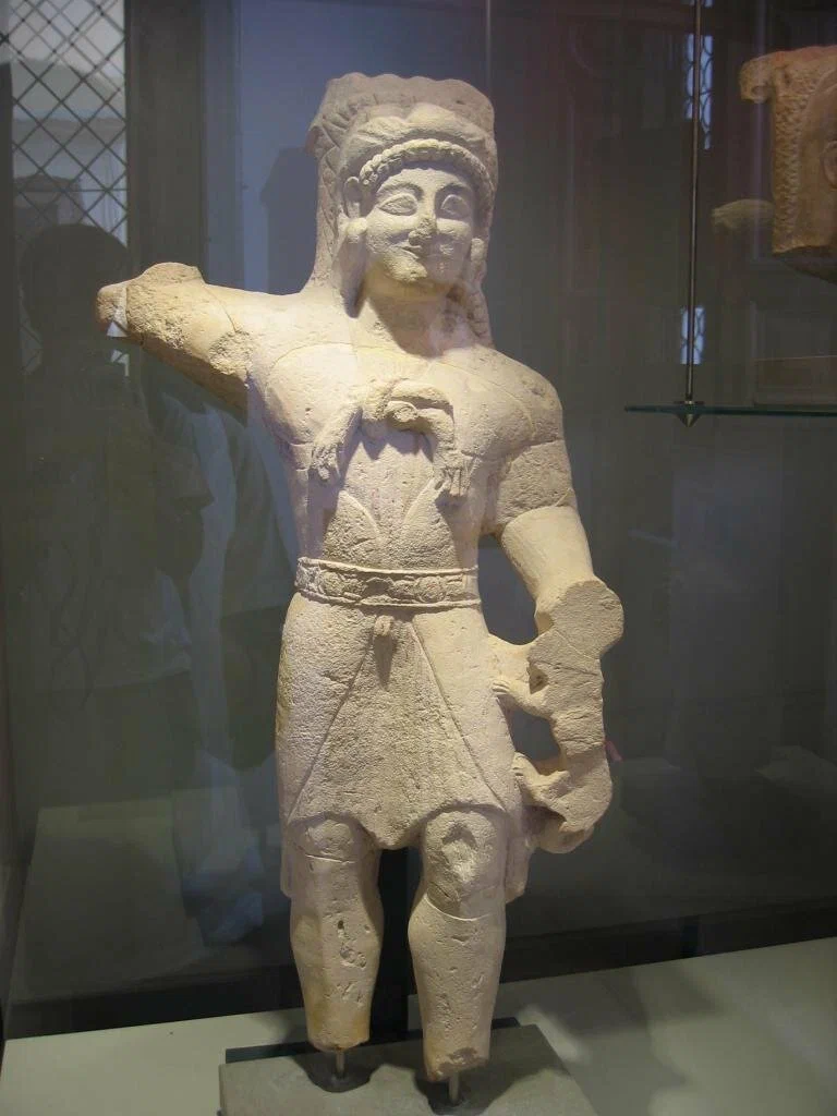 Статуя бога Мелькарта. V в. до н.э.