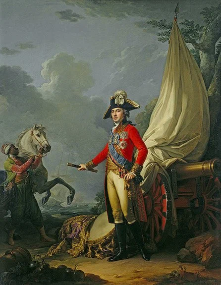 портрет П.Зубова в 1802 г.