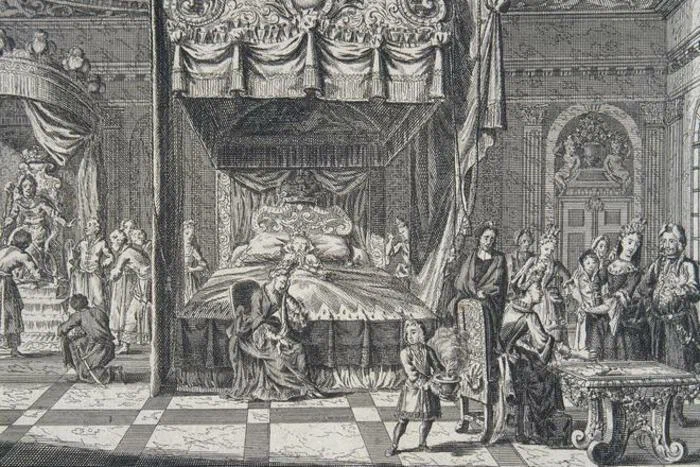 Сцена рождения Петра II
