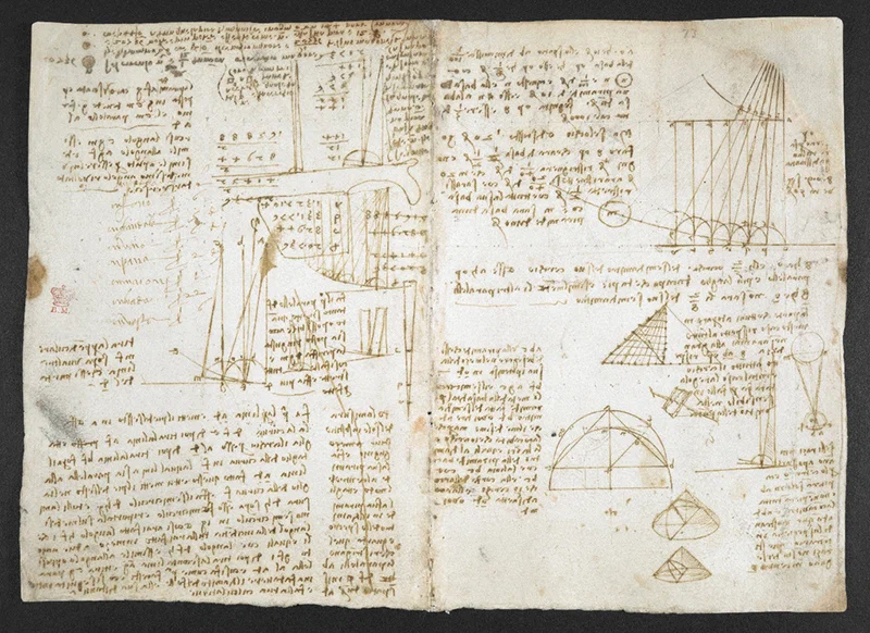 «Лестерский кодекс», Леонардо до Винчи