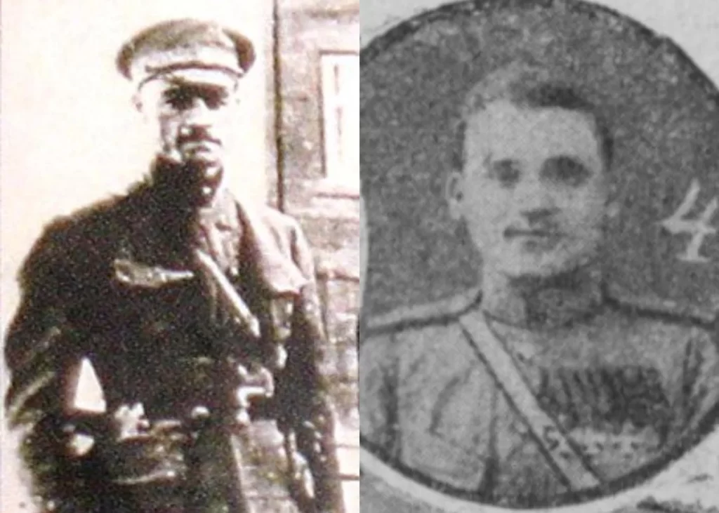 Никифор Александрович Григорьев (1884 — 1919) — бывший штабс-капитан Русской армии, кстати.