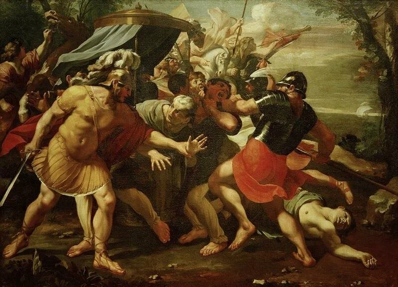 «Смерть Цицерона». Франсуа Перье, 1635 г.