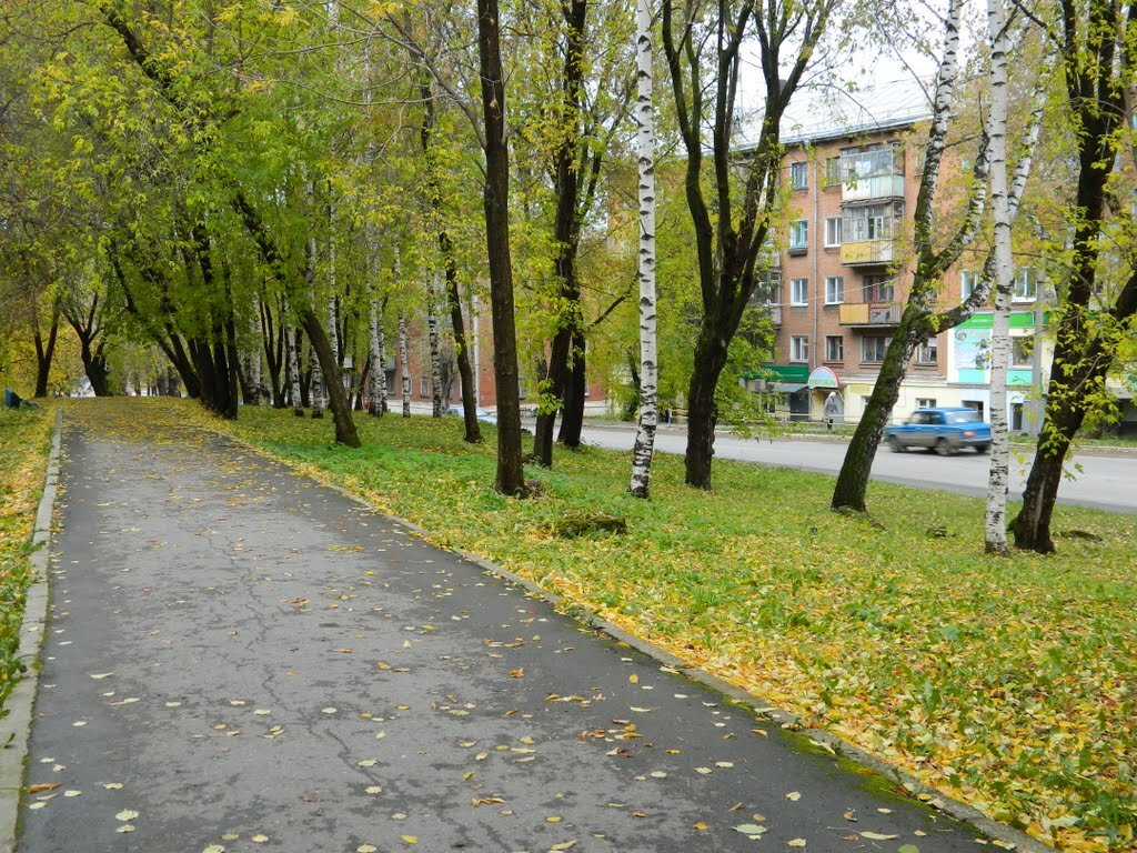 Улица Ухтомского, на которой Ирина начала свою серию.