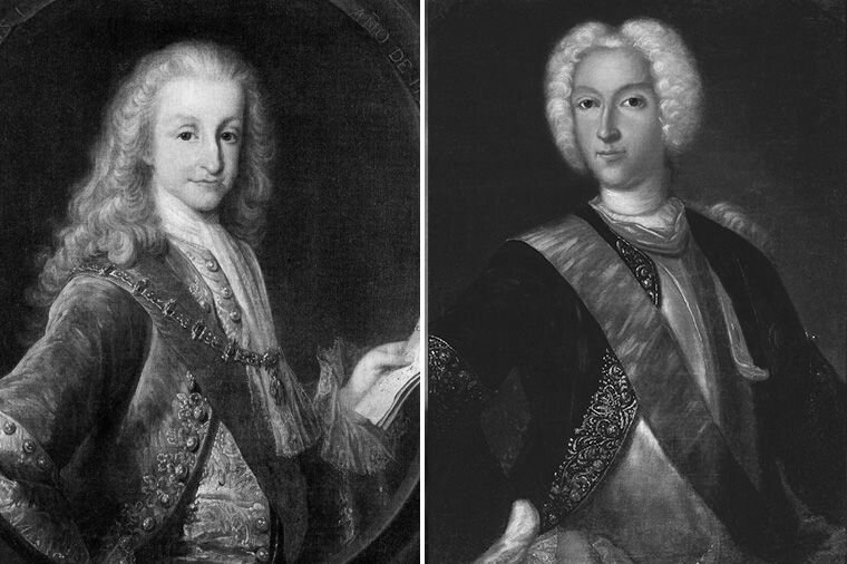 Мария II и Людовик XV