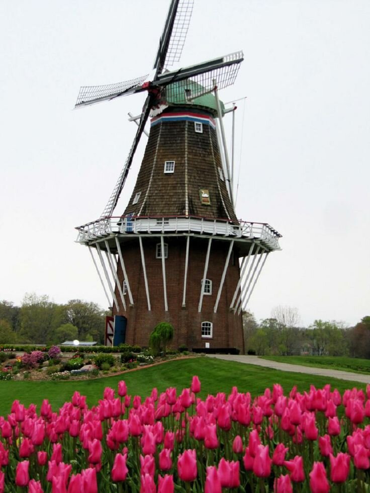 Ветряная мельница в Нидерландах